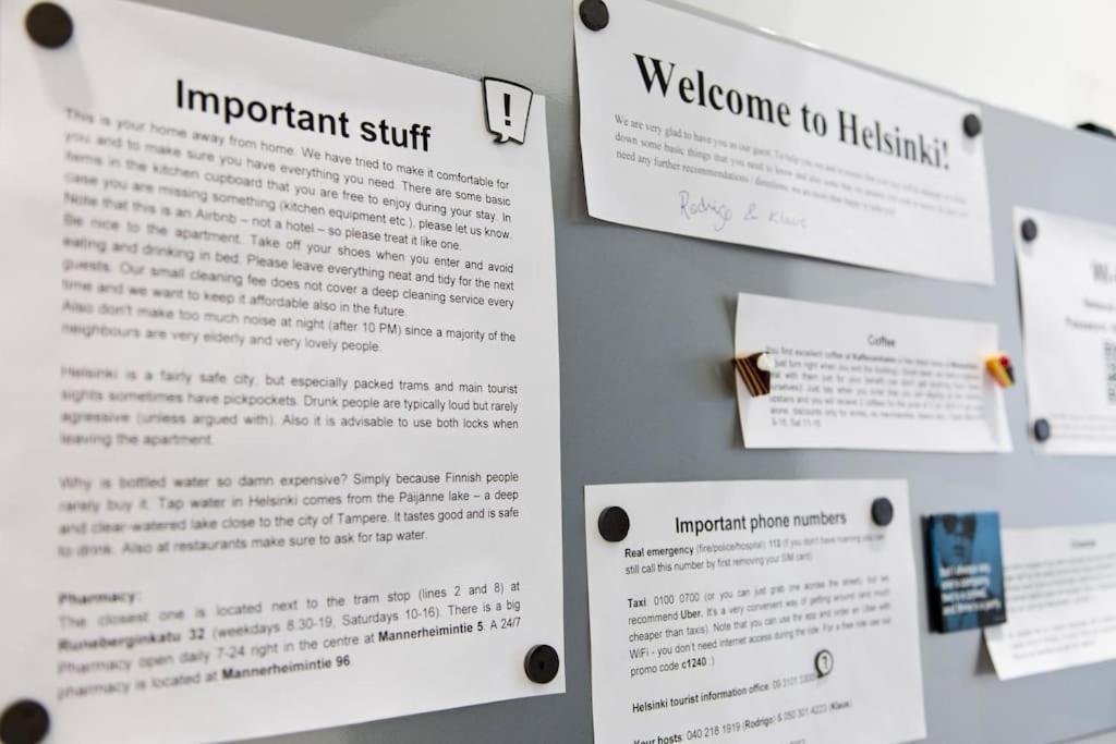 Stylish Studio In The Centre Helsinki Ngoại thất bức ảnh
